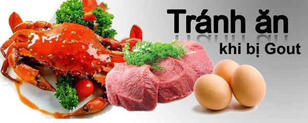 Bệnh Gút không nên ăn gì 7 Benh gut kieng an gi