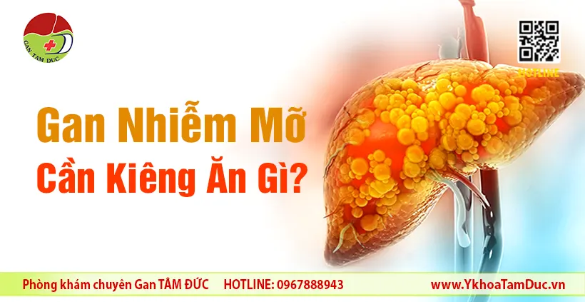 Gan Nhiễm Mỡ Cần Kiêng Ăn Gì?