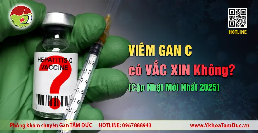 Lọ vắc xin viêm gan C với dấu hỏi lớn màu đỏ, đặt câu hỏi liệu đã có vắc xin phòng bệnh hay chưa, cập nhật mới nhất 2025.