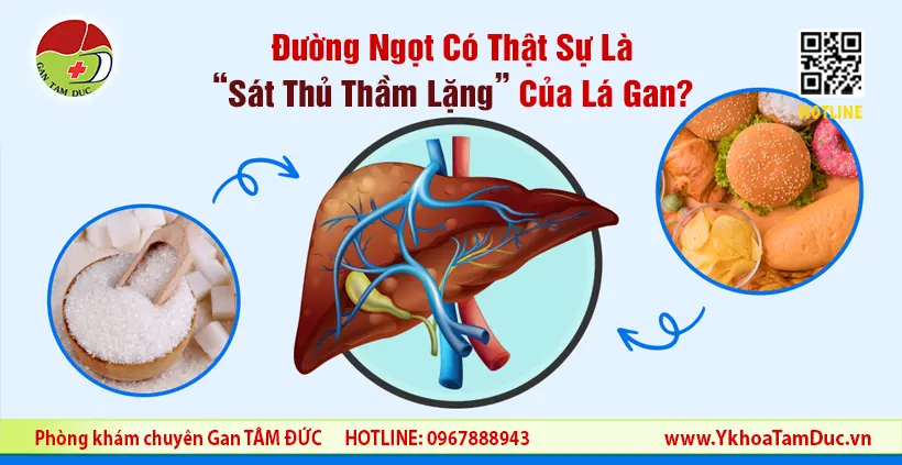 Đường ngọt có phải là sát thủ thầm lặng gây tổn thương lá gan và gan nhiễm mỡ