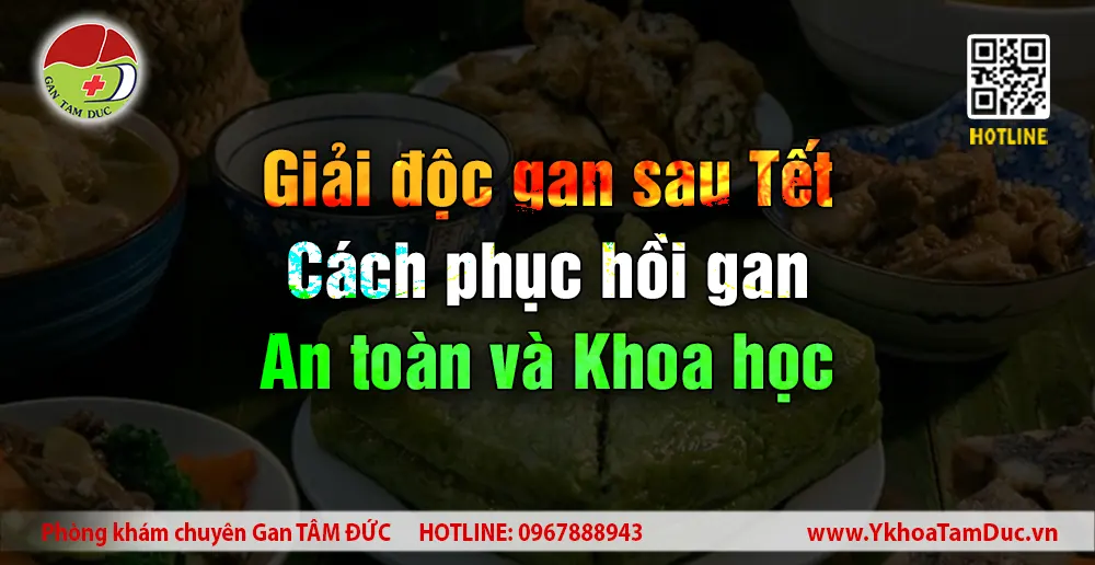 Giải độc gan sau Tết an toàn và khoa học theo hướng dẫn chuyên gia gan mật