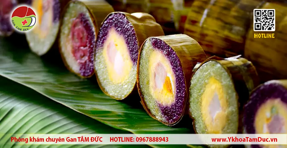 Gan nhiễm mỡ có nên ăn đồ nếp như bánh chưng, bánh nếp cẩm hay không